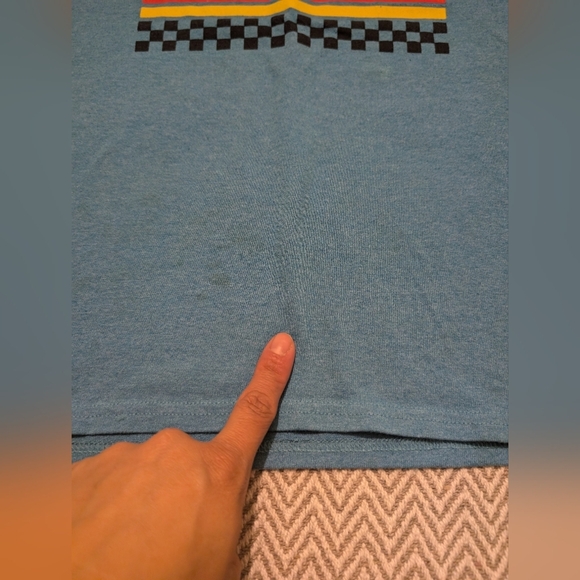 Nintendo Mario Luigi Blue Racing Adventure Kids T-Shirt - Picture 4 of 4